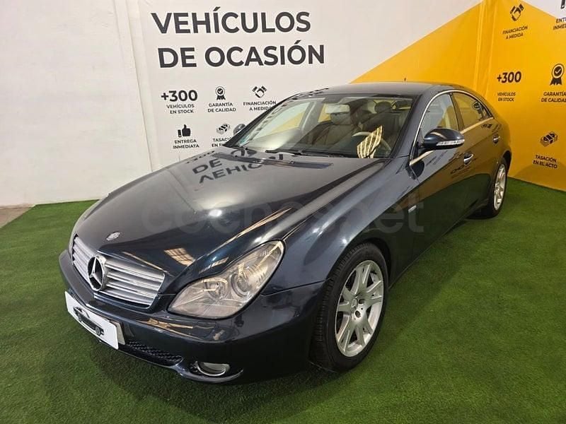 Usado Mercedes CLS350 292 CV (214 kW) 2006 Azul Berlina