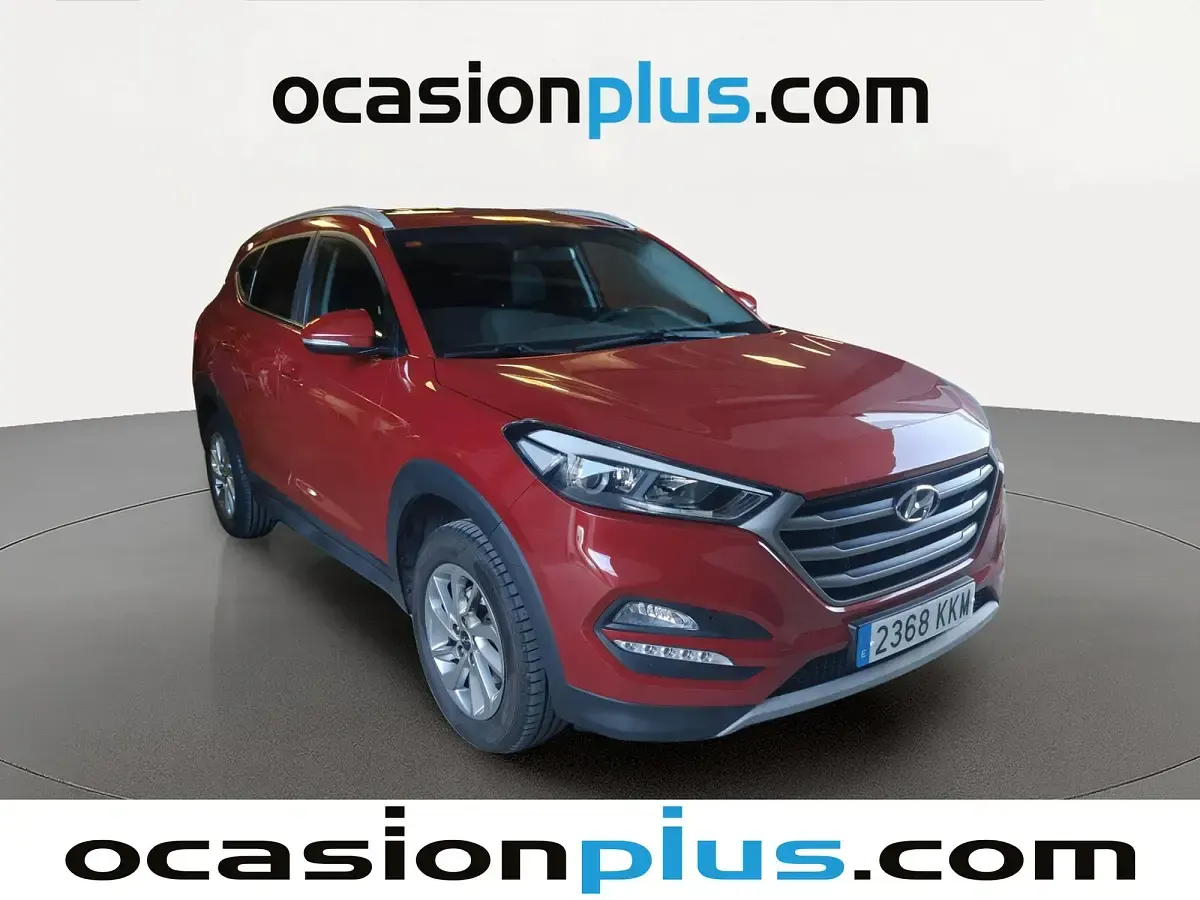 Usado Hyundai Tucson 131 CV (96 kW) 2018 Rojo SUV