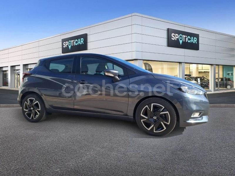 Usado Nissan Micra Acenta 92 CV (67 kW) 2022 Negro Utilitario