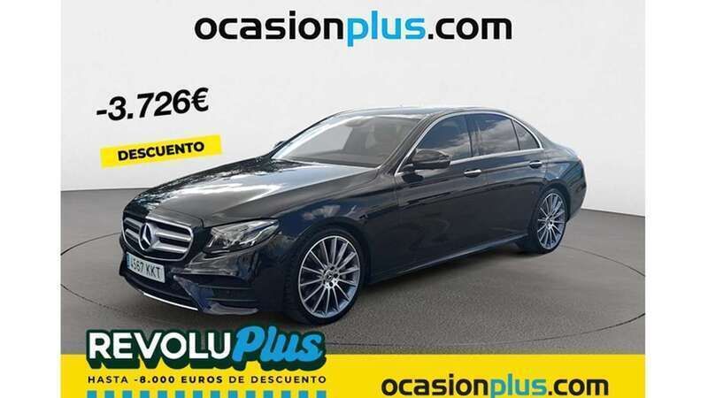 Negro Usado 2018 Mercedes E350 Berlina | 37.264 € (Precio justo) - Imagen 1/4