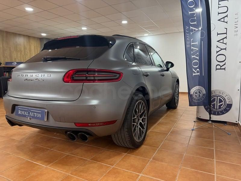 Usado Porsche Macan S 340 CV (250 kW) 2017 Gris / plata SUV