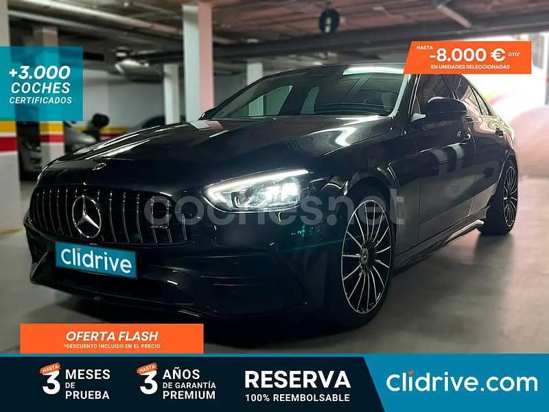 Negro Usado 2022 Mercedes C220 Berlina | 38.690 € (Super precio) - Imagen 1/3