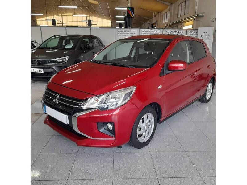 Rojo Usado 2022 Mitsubishi Space Star Motion Berlina | 11.900 € (Precio justo) - Imagen 1/4