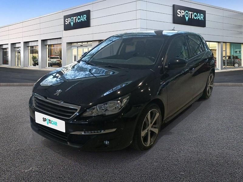 Usado Peugeot 308 Style 131 CV (96 kW) 2017 Negro Berlina