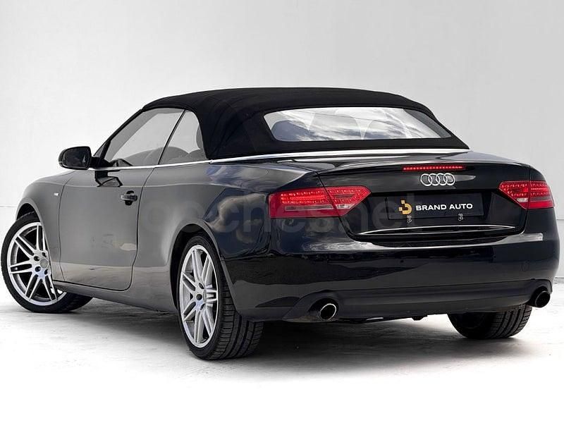 Usado Audi A5 Cabriolet 211 CV (155 kW) 2009 Negro Descapotable