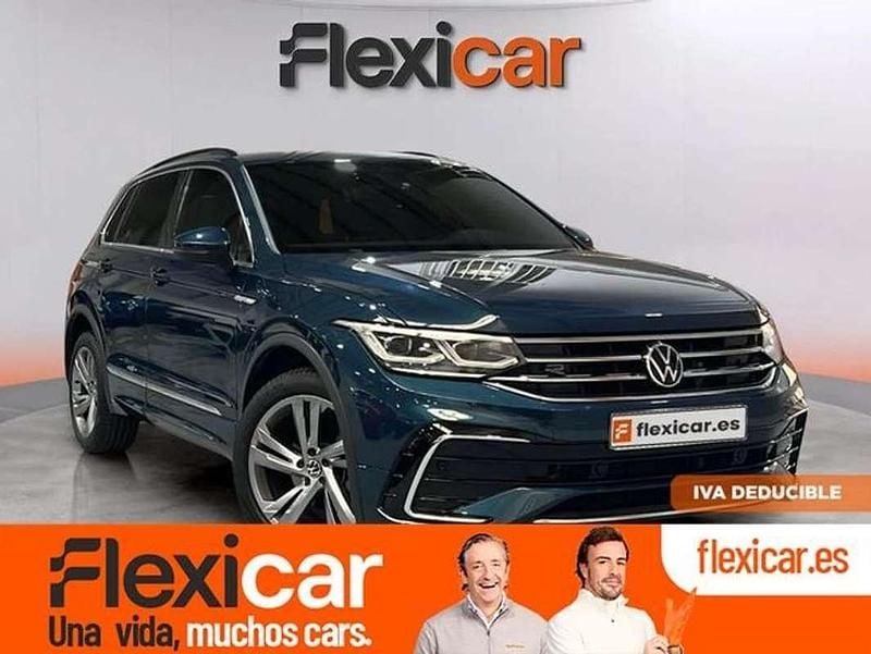 Azul Usado 2021 VW Tiguan R-line SUV | 30.990 € (Precio justo) - Imagen 1/4