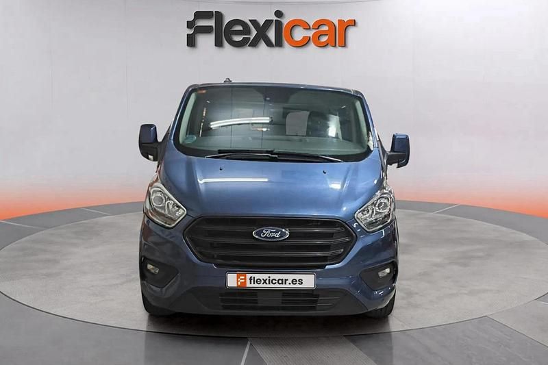 Usado Ford Transit Custom Titanium 136 CV (100 kW) 2023 Azul Monovolumen