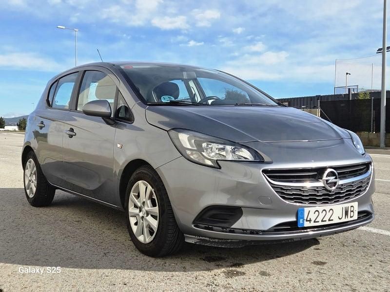 Gris / plata Usado 2017 Opel Corsa Expression Berlina | 7200 € (Buen precio) - Imagen 1/4