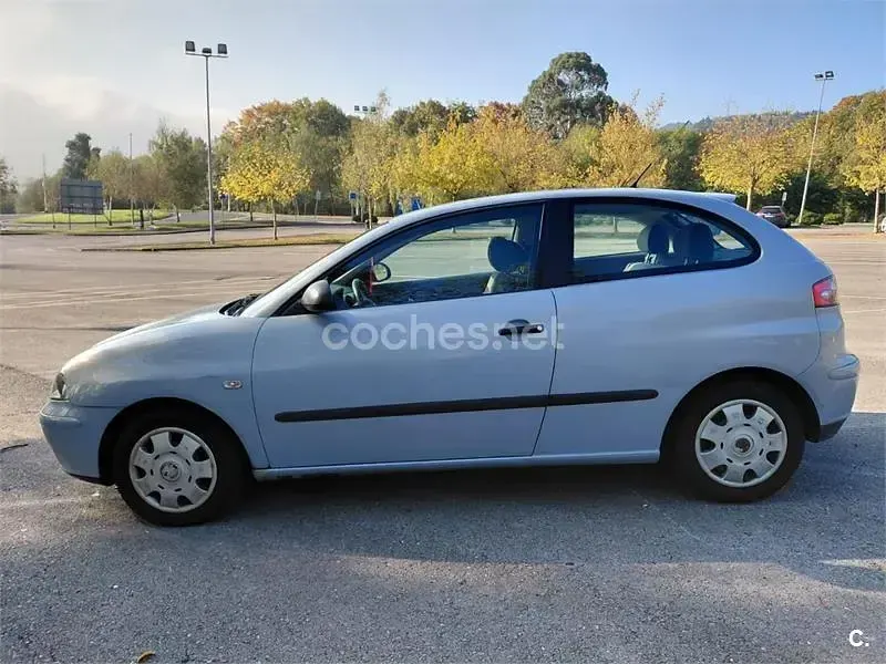 Usado Seat Ibiza 75 CV (55 kW) 2004 Gris / plata Utilitario