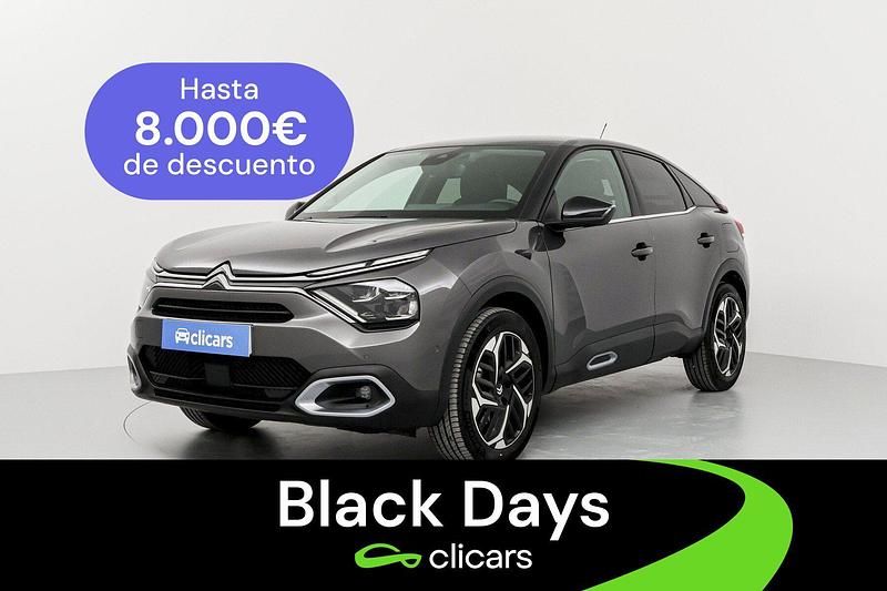 Gris / plata Usado 2023 Citroën C4 PureTech Berlina | 18.290 € (Buen precio) - Imagen 1/4