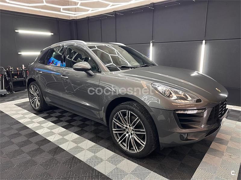 Usado Porsche Macan S 258 CV (189 kW) 2014 Gris / plata SUV