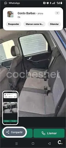 Usado Opel Meriva Essentia 100 CV (73 kW) 2005 Azul Monovolumen