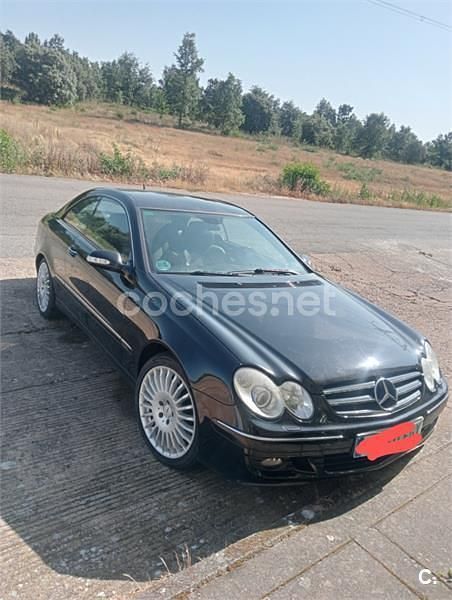 Usado Mercedes CLK200 Elegance 163 CV (119 kW) 2007 Negro Coupe