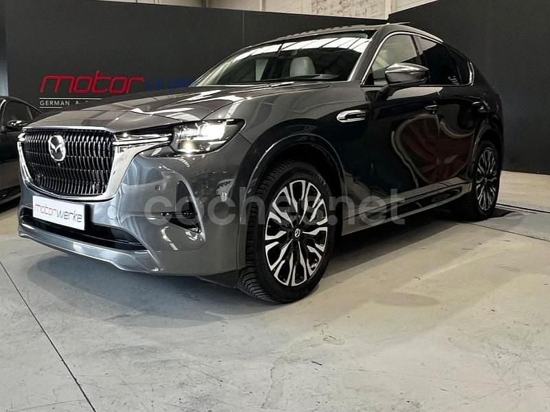 Gris Usado 2023 Mazda CX-60 Takumi-Line SUV | 34.900 € (Precio justo) - Imagen 1/4