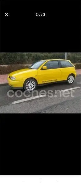 Usado Seat Ibiza CUPRA 150 CV (110 kW) 1998 Amarillo Utilitario