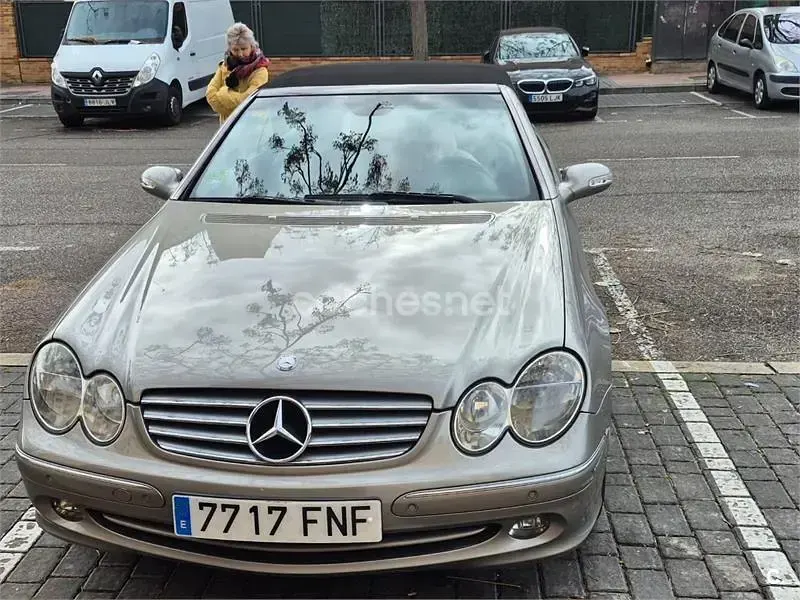 Usado Mercedes CLK200 Elegance 163 CV (119 kW) 2005 Beige Descapotable