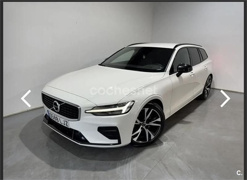 Usado Volvo V60 R-Design 190 CV (139 kW) 2020 Blanco Familiar