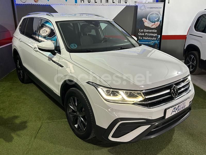 Blanco Usado 2022 VW Tiguan Allspace Life SUV | 30.990 € (Precio justo) - Imagen 1/4