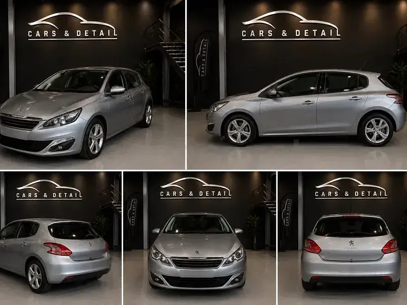 Usado Peugeot 308 Allure 120 CV (88 kW) 2016 Gris / plata Berlina