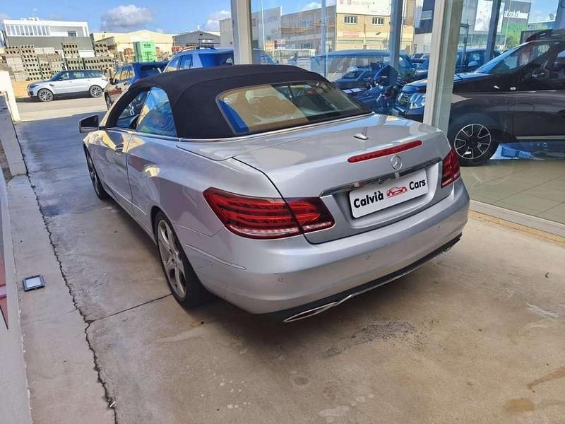 Usado Mercedes E200 184 CV (135 kW) 2016 Plateado Descapotable