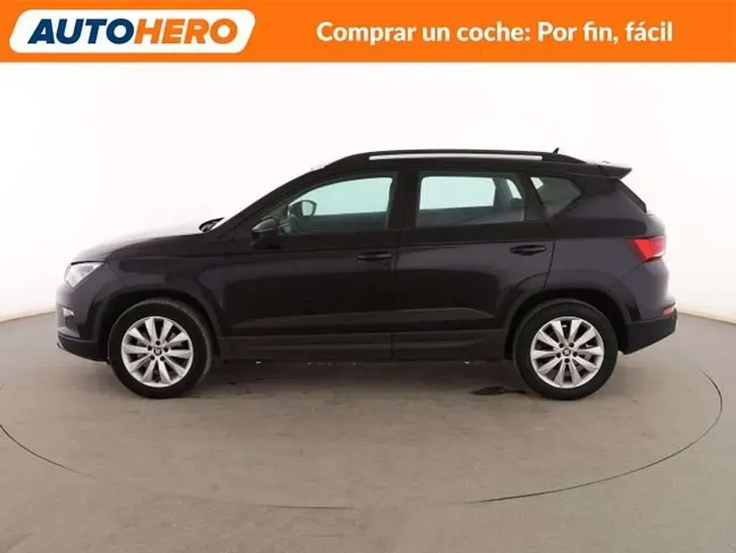 Usado Seat Ateca Style 110 CV (80 kW) 2018 Negro SUV