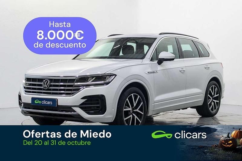 Blanco Usado 2021 VW Touareg R-line SUV | 42.890 € (Precio justo) - Imagen 1/4