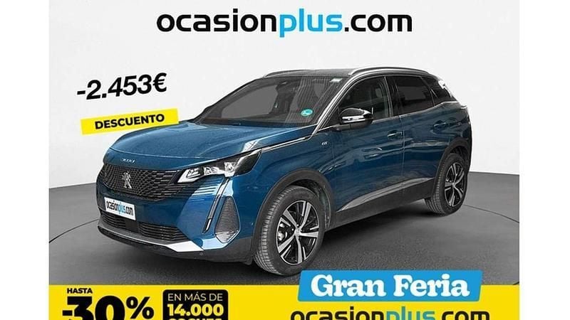 Azul Usado 2024 Peugeot 3008 Sport Monovolumen | 24.537 € (Buen precio) - Imagen 1/4