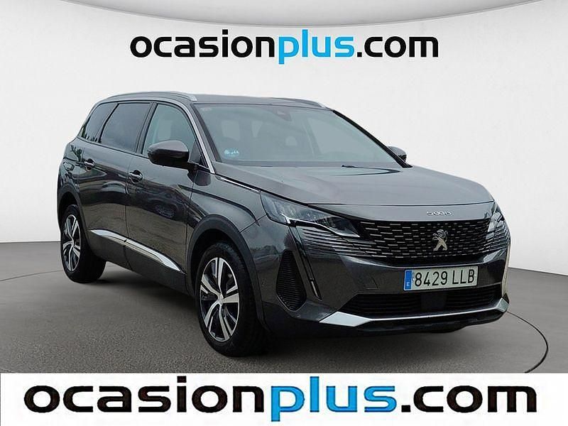 Usado Peugeot 5008 Allure 130 CV (95 kW) 2020 Gris Monovolumen