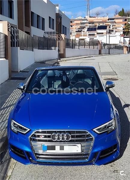 Usado Audi A3 Cabriolet 150 CV (110 kW) 2019 Azul Descapotable
