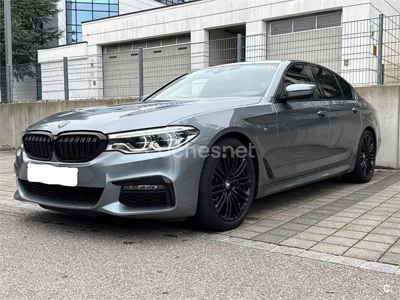 Gris / plata Usado 2018 BMW 530 M Performance Berlina | 23.700 € (Super precio) - Imagen 1/4