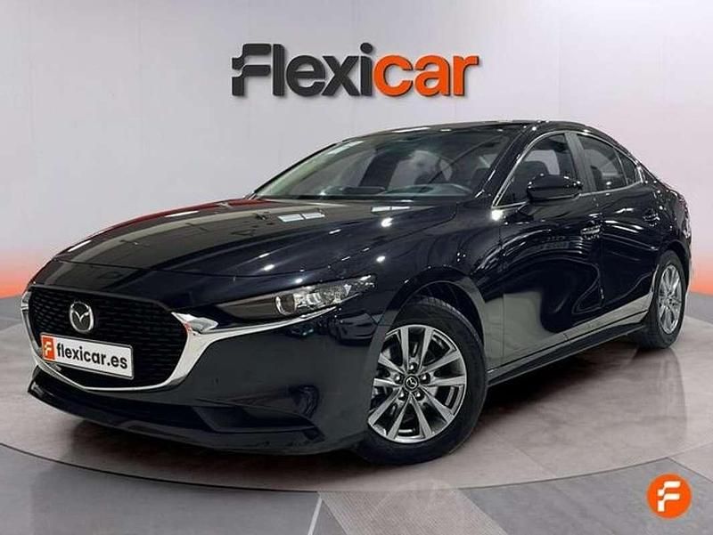 Usado Mazda 3 Prime-Line 140 CV (102 kW) 2025 Negro Berlina