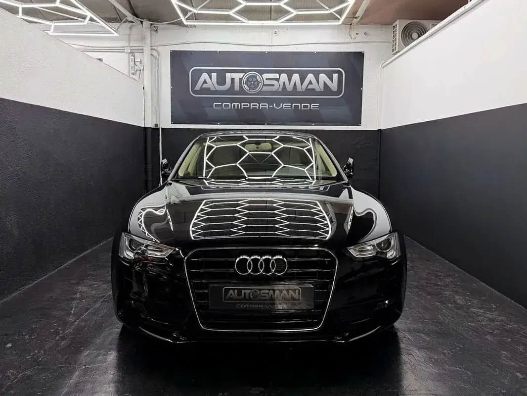 Usado Audi A5 Sportback Advanced 150 CV (110 kW) 2015 Negro Utilitario