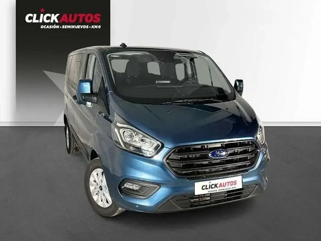 Usado Ford Transit Custom Trend 131 CV (96 kW) 2024 Azul Van