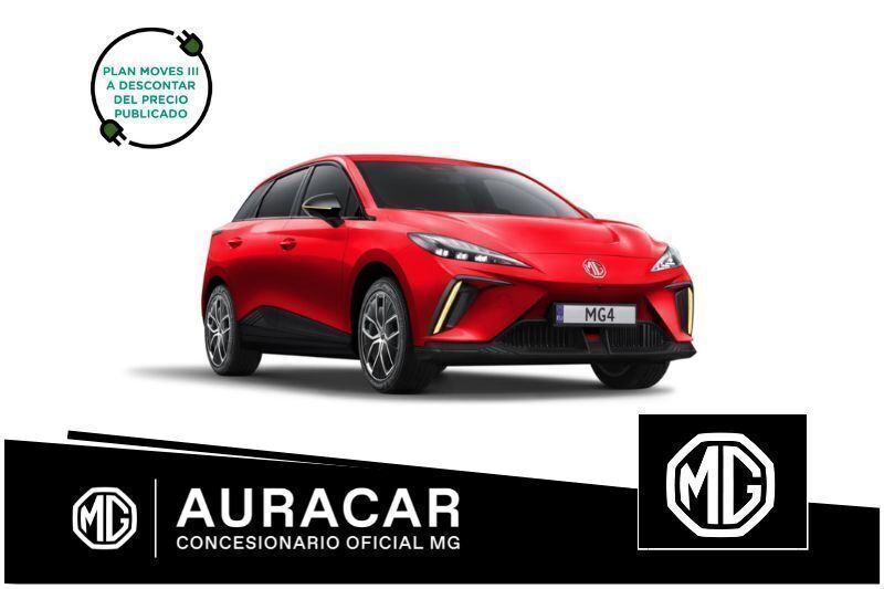 Rojo Nuevo 2024 MG MG4 EV Luxury Utilitario | 34.580 € (Caro) - Imagen 1/2