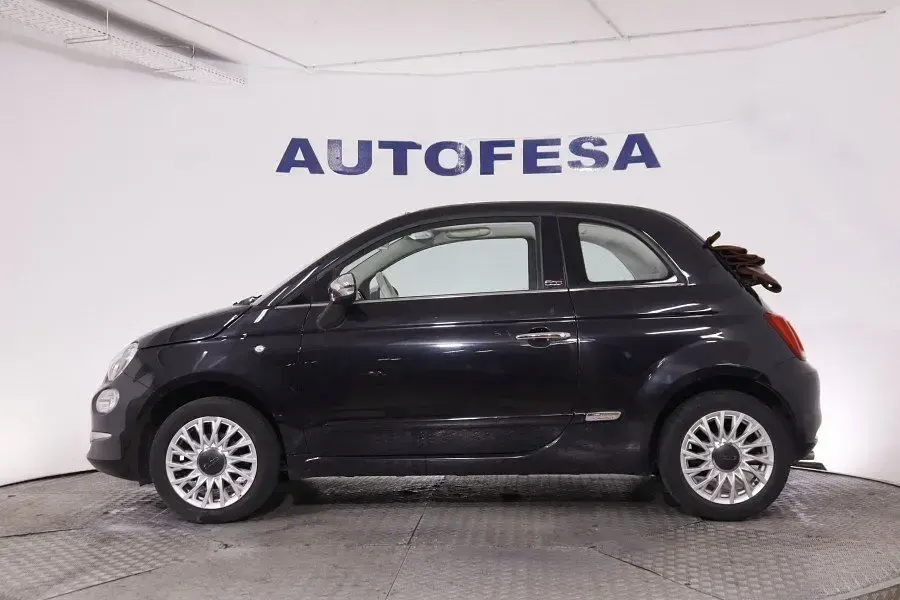 Usado Fiat 500 Lounge 69 CV (50 kW) 2018 Negra Utilitario