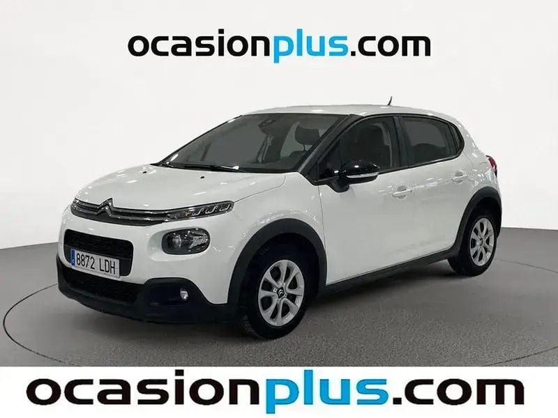 Blanco Usado 2019 Citroën C3 Feel Utilitario | 9991 € (Buen precio) - Imagen 1/4