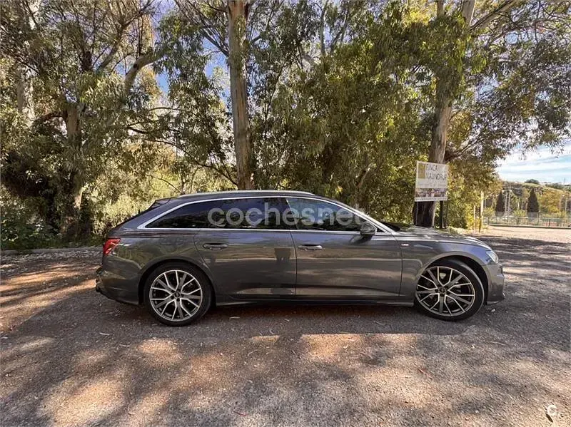 Usado Audi A6 S-Line 286 CV (210 kW) 2018 Gris / plata Familiar