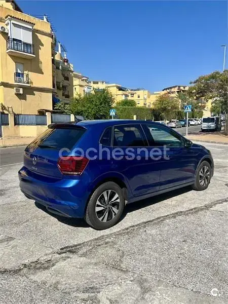 Usado VW Polo Advance 95 CV (69 kW) 2021 Azul Utilitario