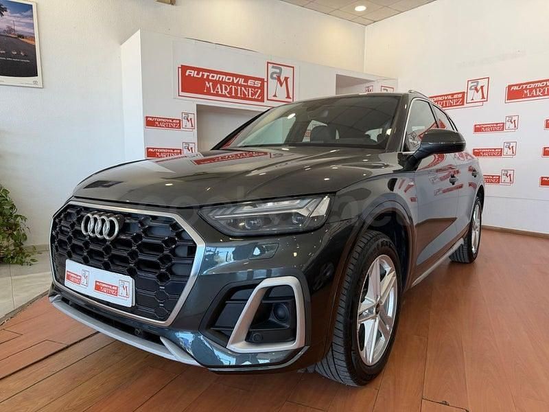 Usado Audi Q5 S-Line 204 CV (150 kW) 2021 Gris / plata SUV