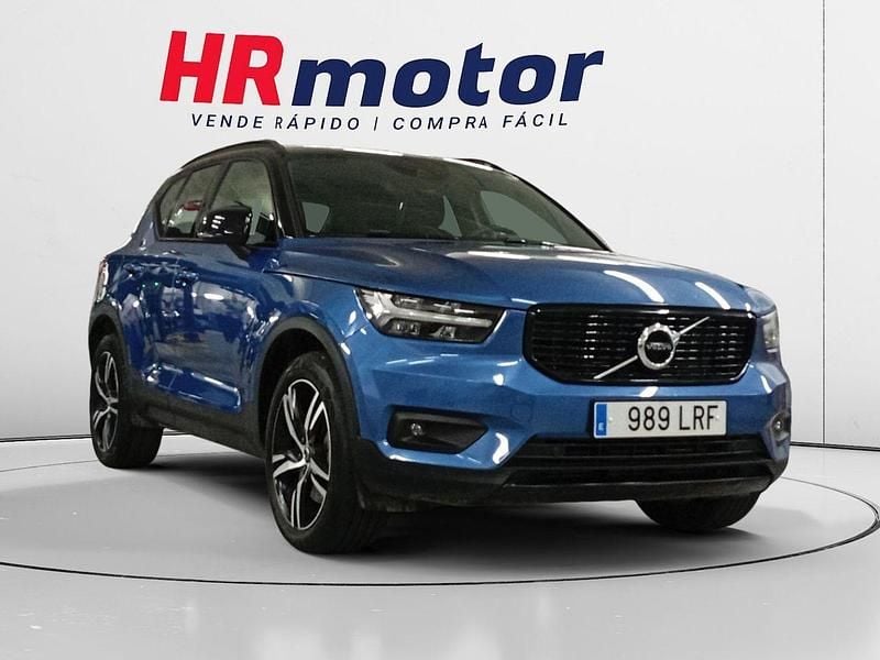 Azul Usado 2021 Volvo XC40 R-Design SUV | 28.490 € (Precio justo) - Imagen 1/4
