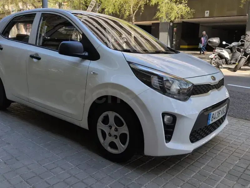Usado Kia Picanto 67 CV (49 kW) 2018 Blanco Utilitario
