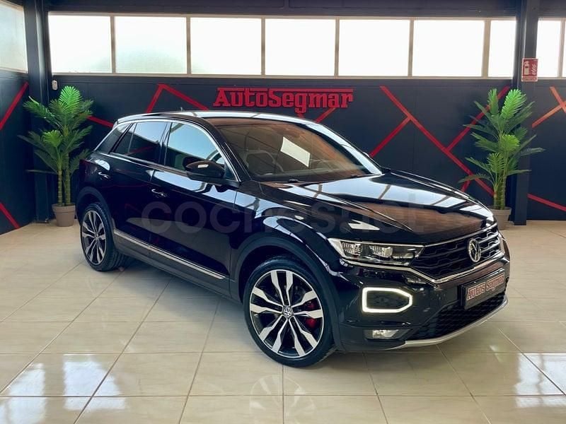 Usado VW T-Roc Sportline 150 CV (110 kW) 2019 Negro SUV