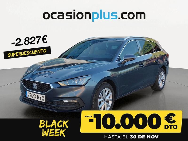 Gris Usado 2025 Seat Leon Style Familiar | 23.200 € (Precio justo) - Imagen 1/4