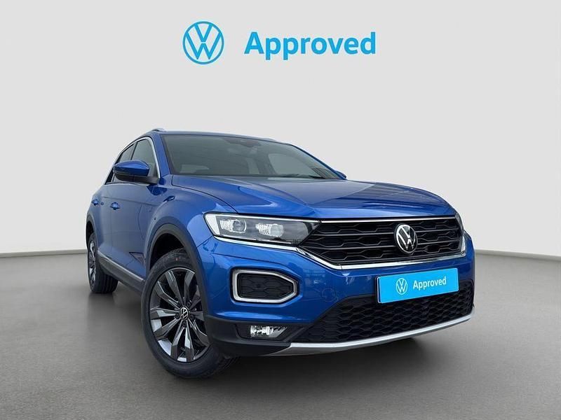 Azul Usado 2021 VW T-Roc Sportline SUV | 23.250 € (Precio justo) - Imagen 1/4
