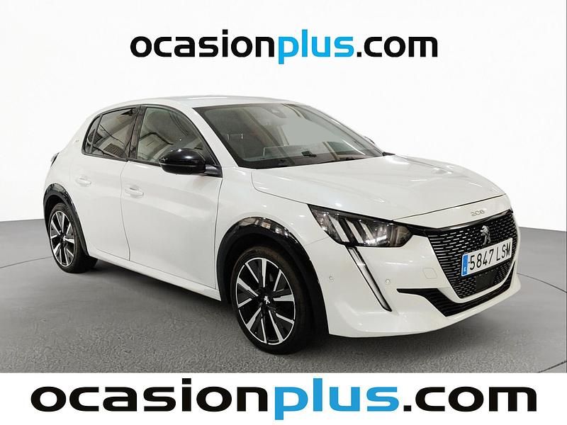 Usado Peugeot 208 GT 100 CV (73 kW) 2021 Blanco Utilitario