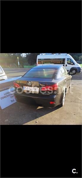 Usado Lexus IS220d Luxury Line 177 CV (130 kW) 2007 Negro Berlina