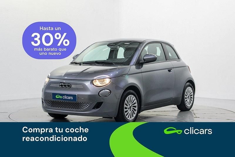 Gris Usado 2023 Fiat 500e Icon Berlina | 16.990 € (Precio justo) - Imagen 1/4