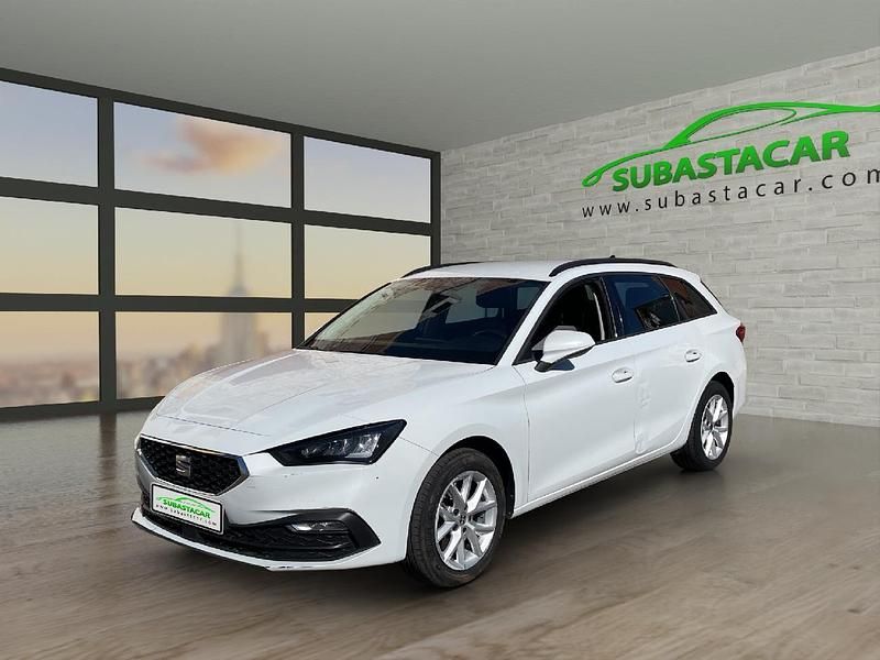 Blanco Usado 2021 Seat Leon Style Familiar | 12.025 € (Super precio) - Imagen 1/4