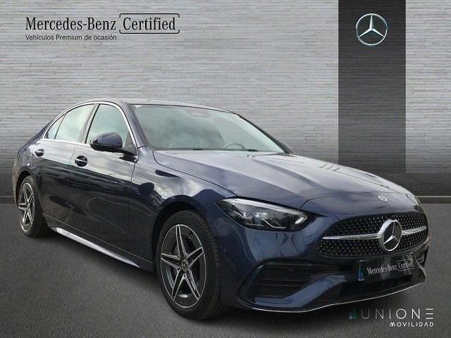 Usado Mercedes C300e AMG line 313 CV (230 kW) 2024 Azul sodalita
