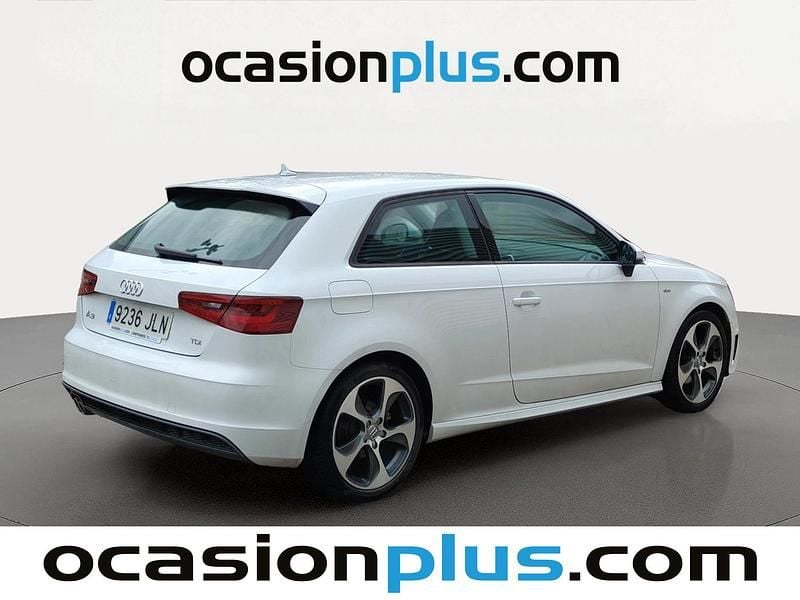 Usado Audi A3 S-Line 150 CV (110 kW) 2016 Blanco Utilitario